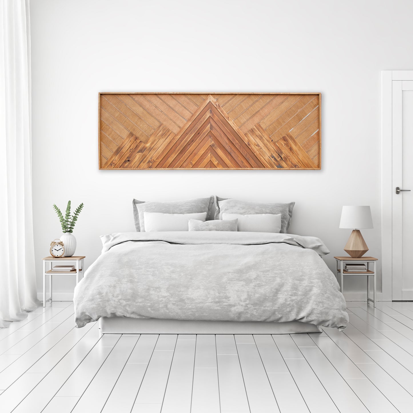 Classic Wood Mosaic Art: Sable 2x6
