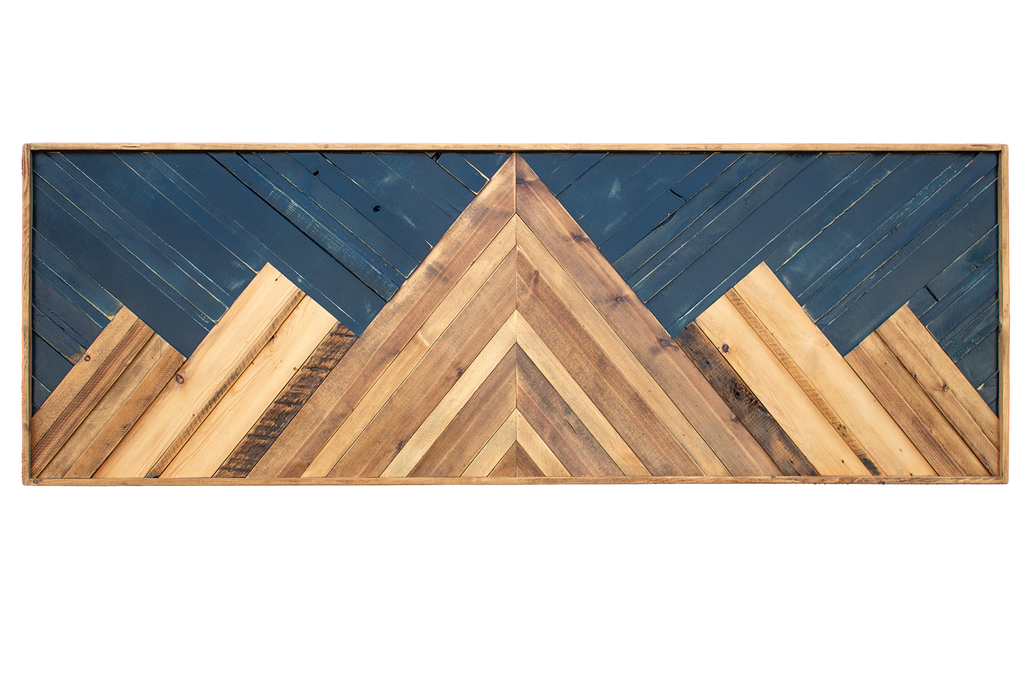 Classic Wood Mosaic Art: Fjord 2x6