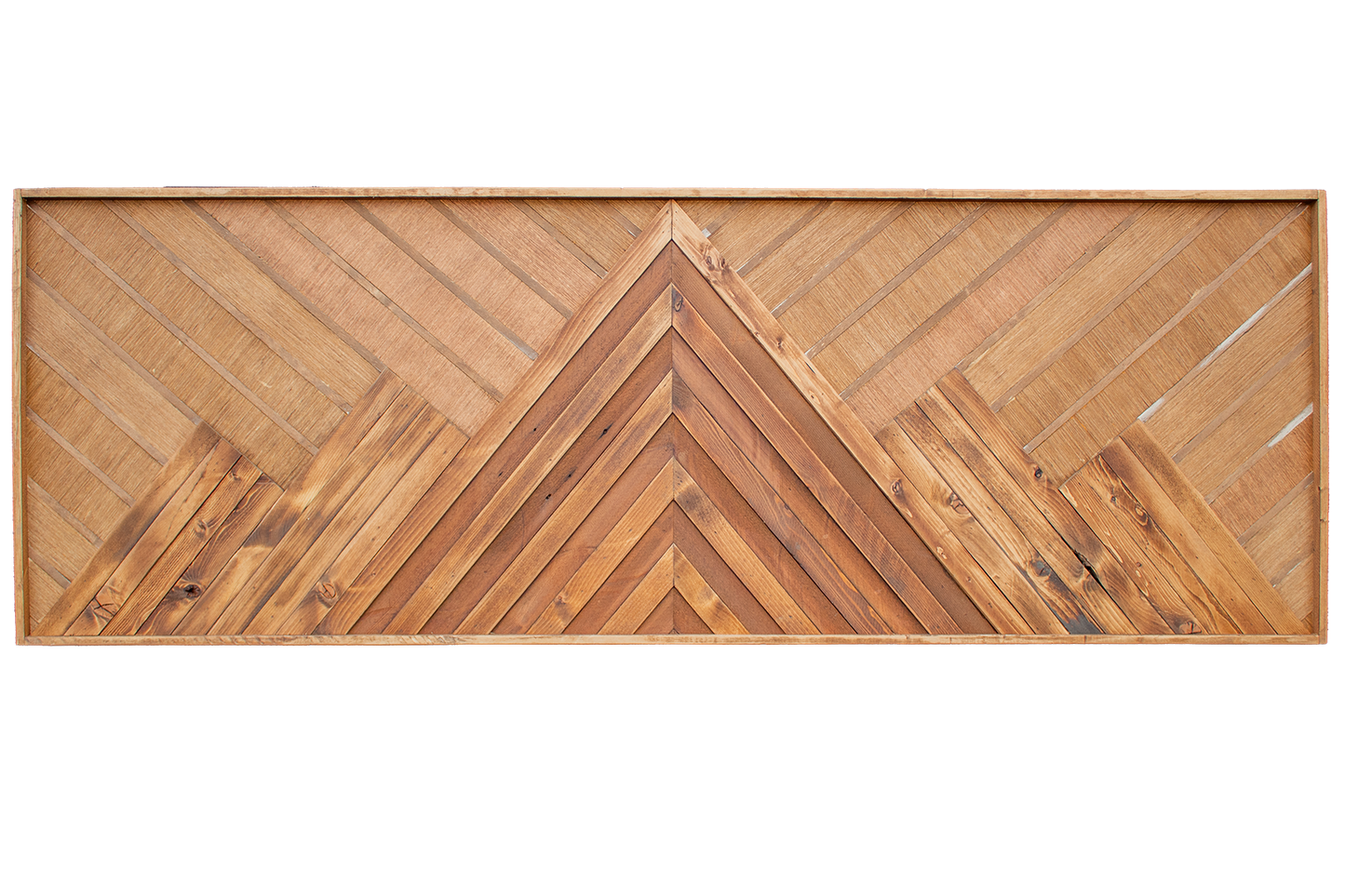 Classic Wood Mosaic Art: Sable 2x6