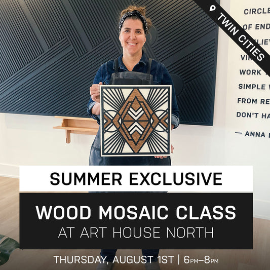 Valour Summer Exclusive Mosaic Class at Art House North | Aug. 1st @ 6pm