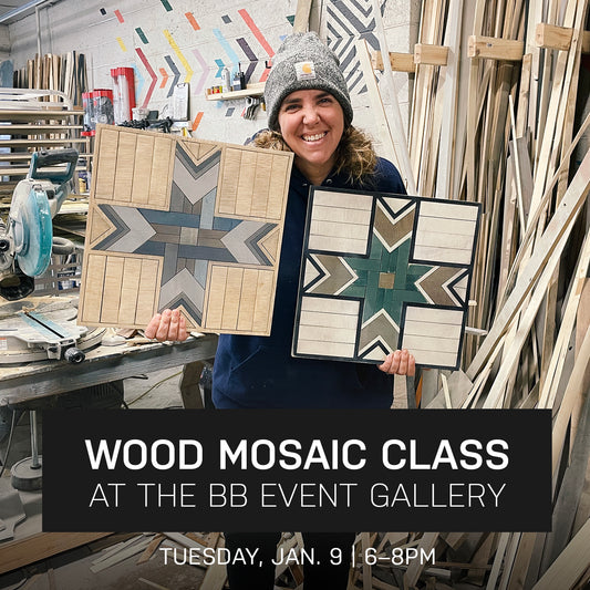 Bailey Buildables Mosaic Kit - Unleash Your Inner Wood Artist