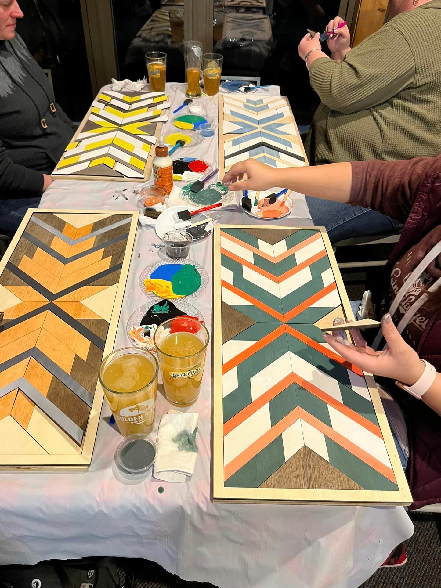 Feather Wood Mosaic Class at Pillager School | Feb. 13th @ 5:30pm | Pillager, MN