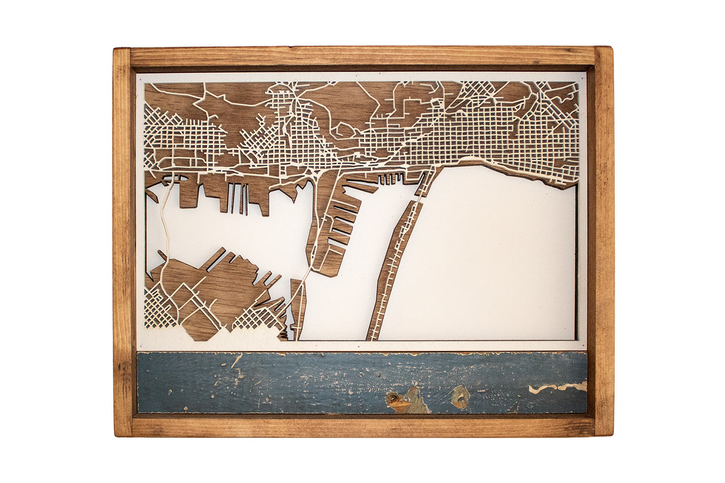 The Zenith City Collection: 9x12 Duluth City Map