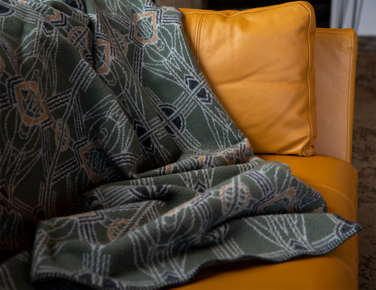 Ada Wool Throw by Anna Bailey x Faribault Mill