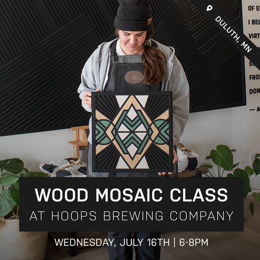 Valour Mosaic Class at Hoops Brewing Co. | July 16th @ 6pm | Duluth, MN