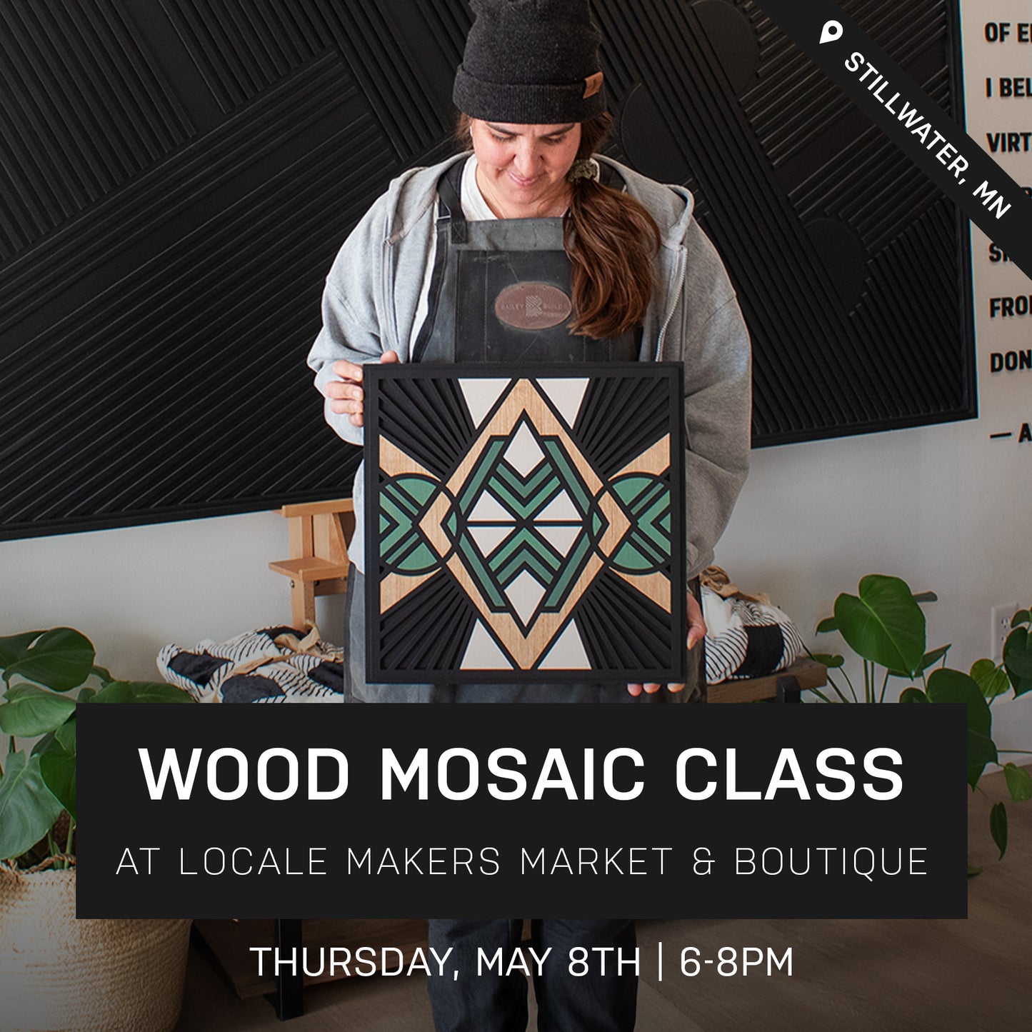 Valour Mosaic Class at Locale Makers Market & Boutique | May 8th @ 6pm | Stillwater, MN