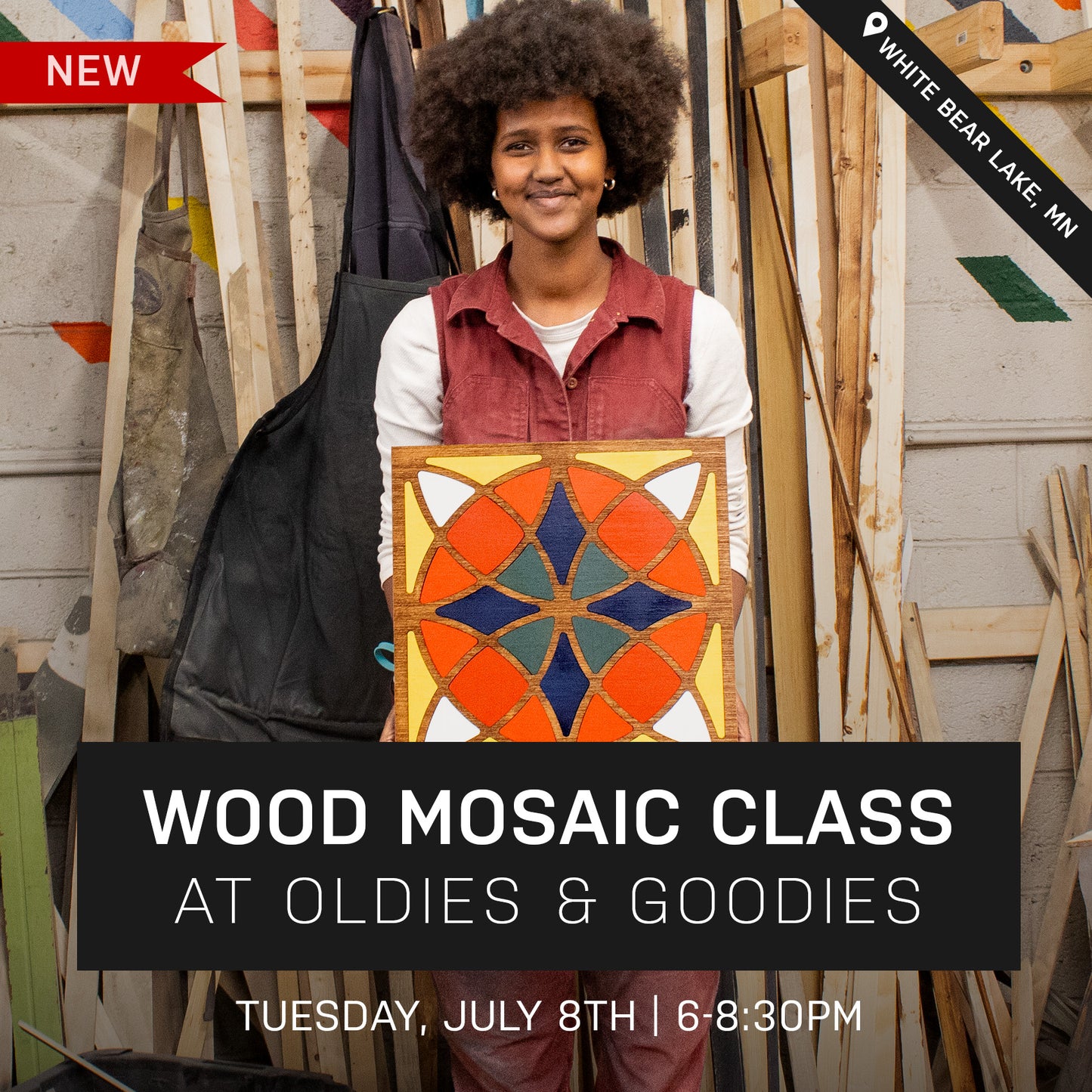 GEO SUMMER EXCLUSIVE Mosaic Class Oldies & Goodies | July 8th @ 6pm | White Bear Lake, MN