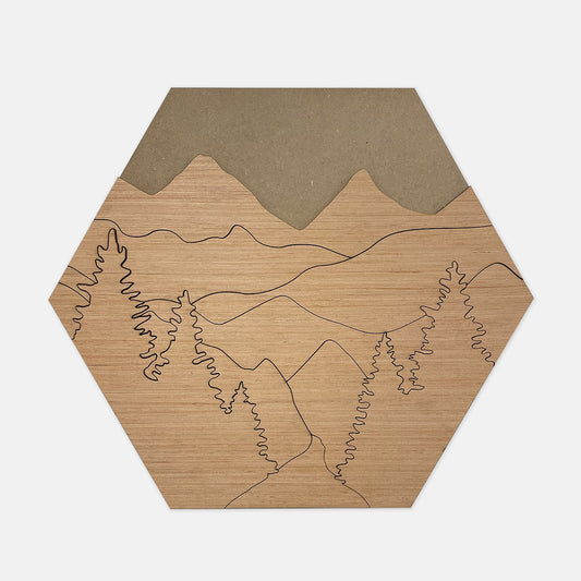 Wood Mosaic Kit: Venture