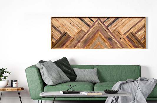 Classic Wood Mosaic Art: Demi