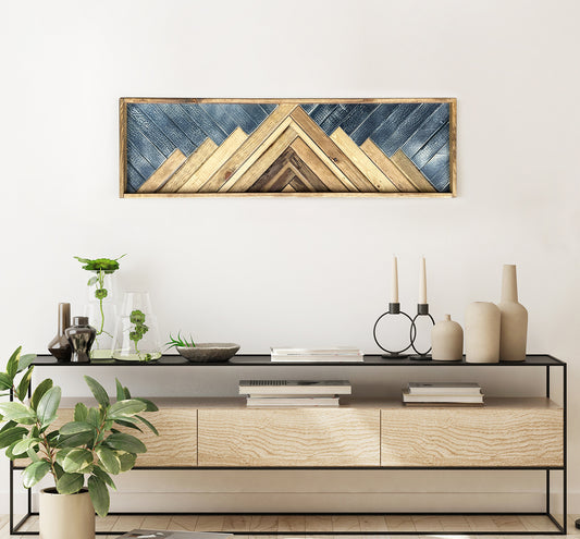 Classic Wood Mosaic Art: Cadence