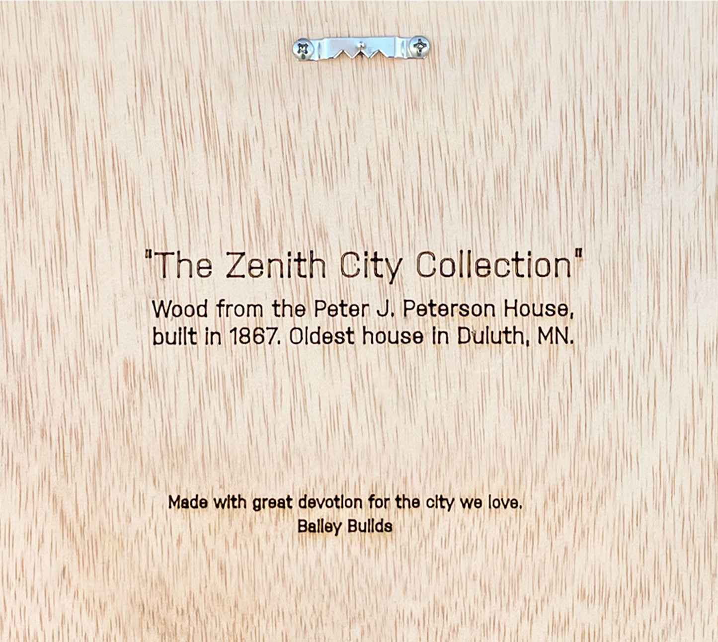 The Zenith City Collection: 9x12 Duluth City Map