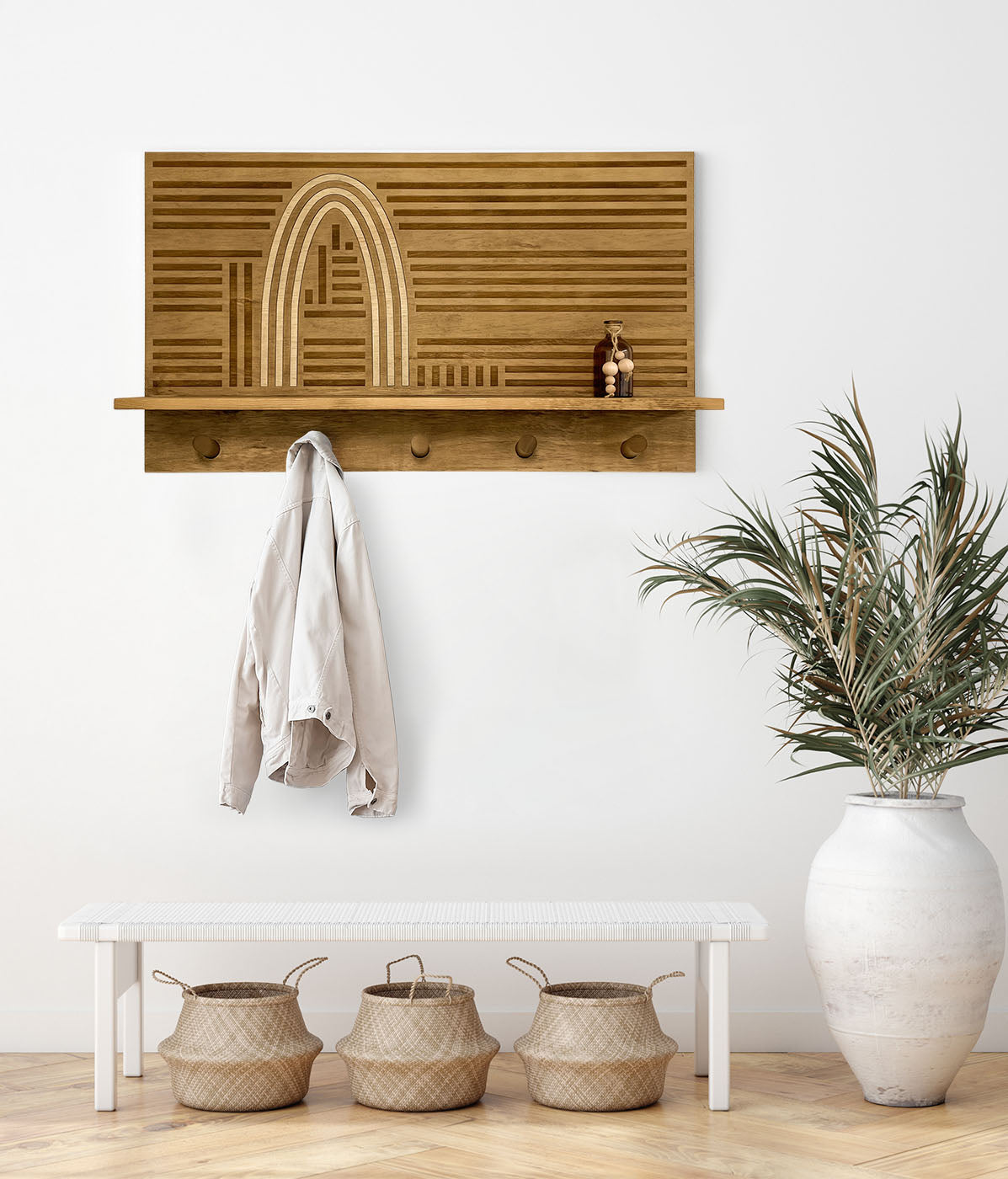 Bend: Benton Shelf With Hooks