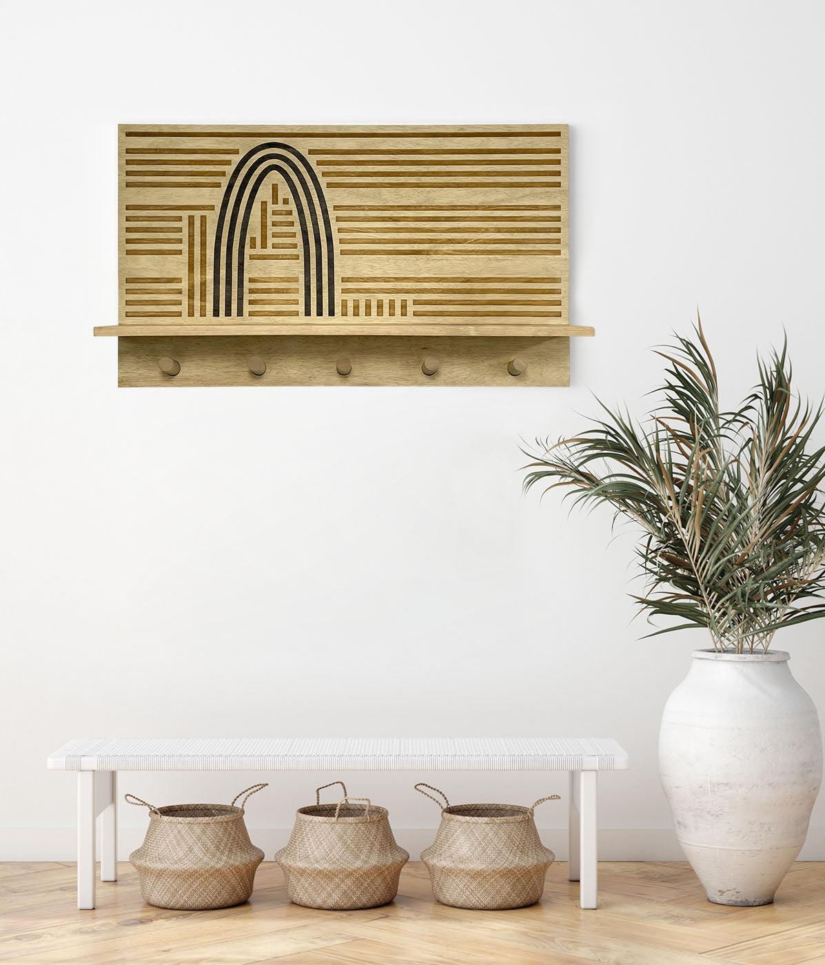 Bend: Benton Shelf With Hooks