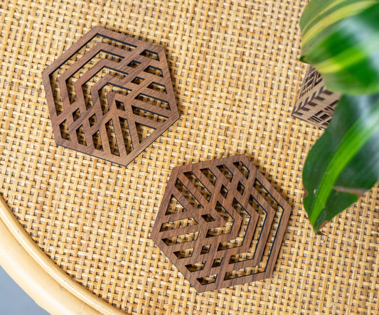 Geo Coaster Set